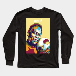 Abstract Pele in WPAP Long Sleeve T-Shirt